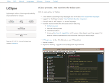 Tablet Screenshot of liclipse.com